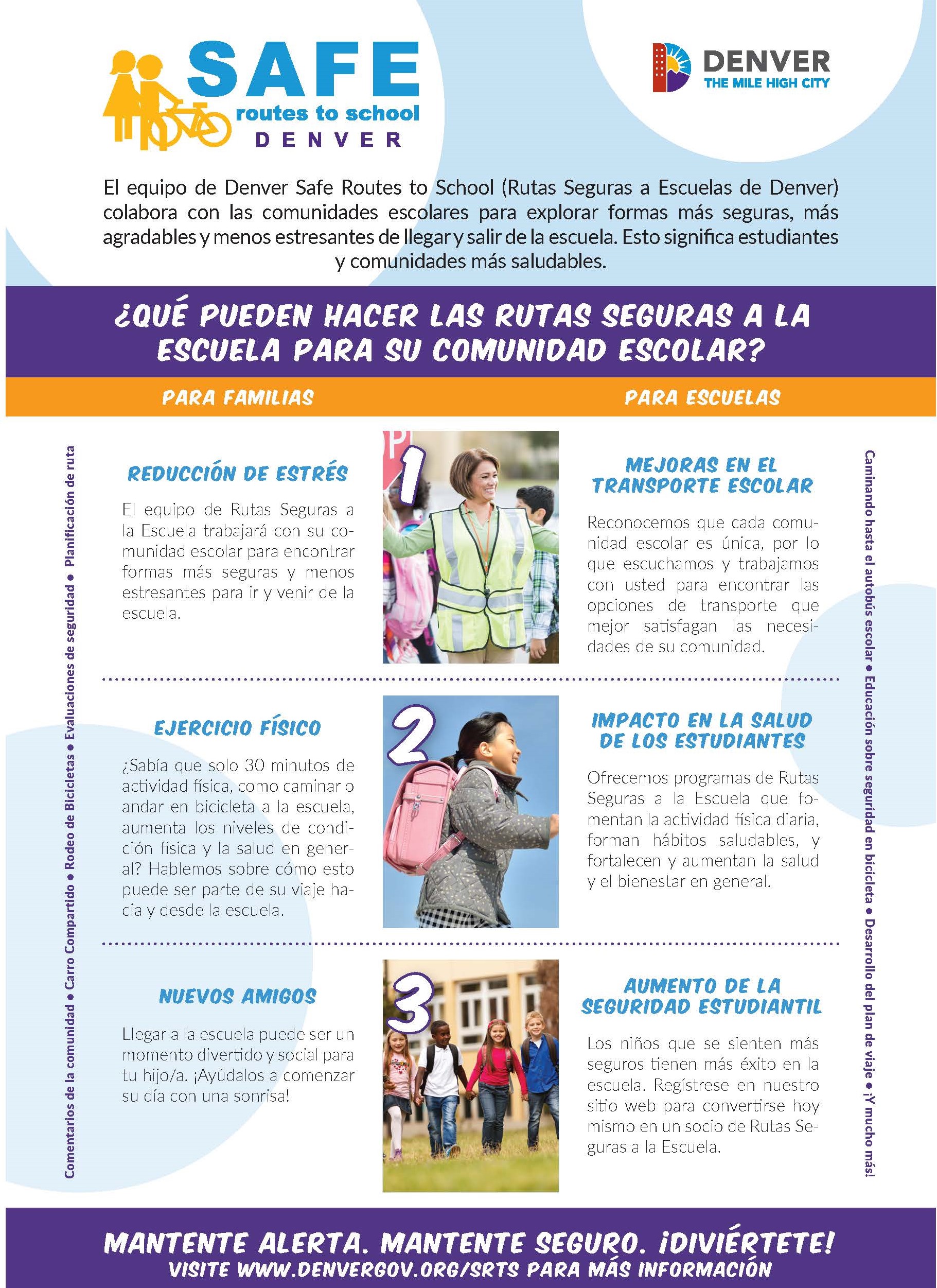 Safe Routes to Schools Spanish 